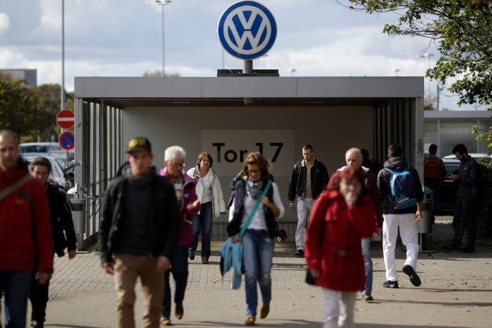 Paramount Pictures late lastÂ week bought the rights to an untitled book to be written by Jack Ewing, a Germany-based business reporter forÂ TheÂ New York Times, about the VolkswagenÂ scandal. (AP Photo)