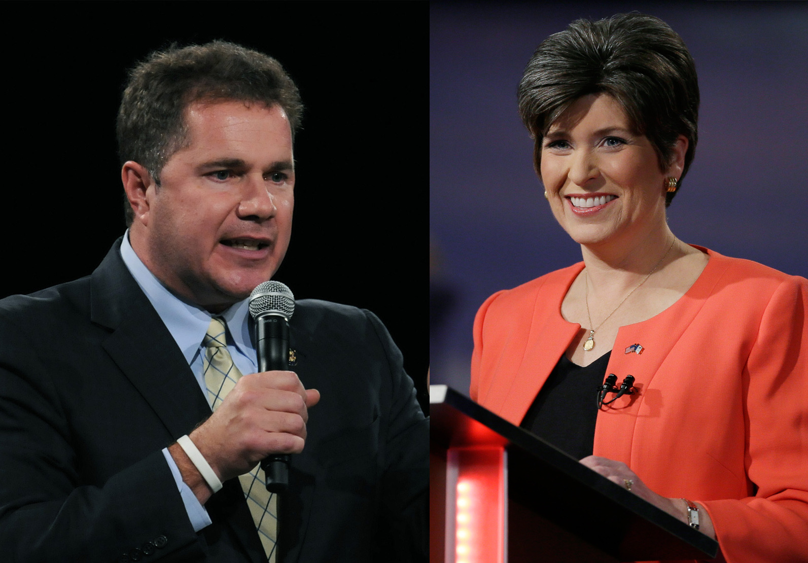 Iowa candidates farm for votes