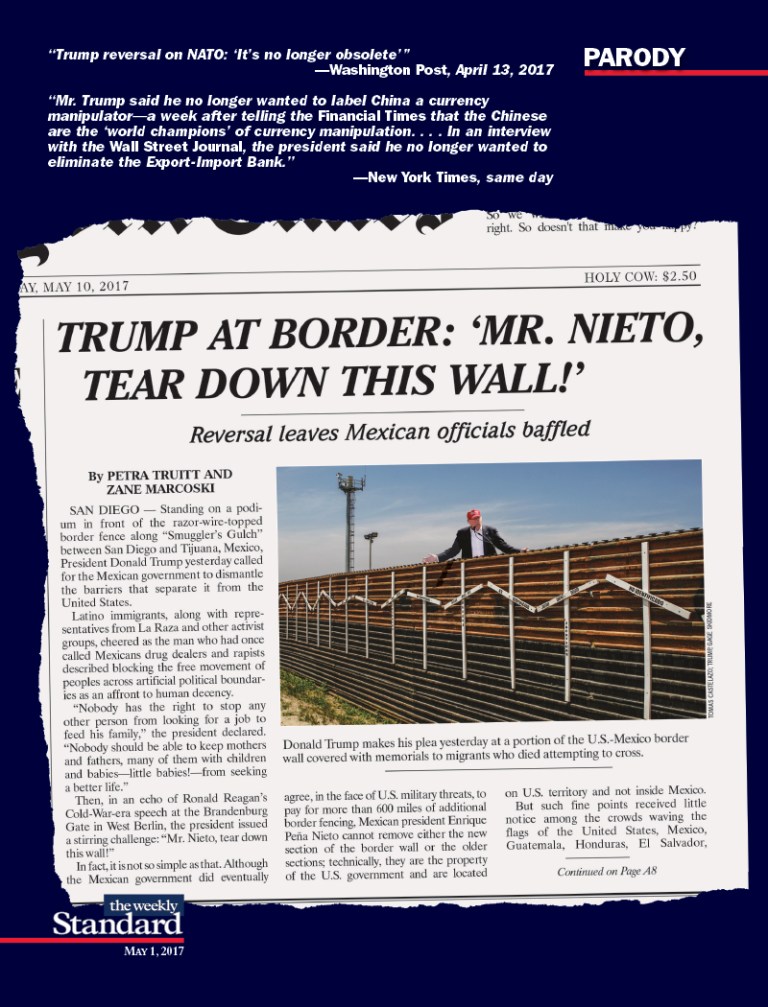 Trump Turnabout