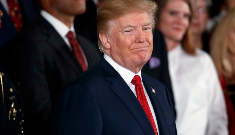 The poll released Wednesday found that 38 percent thought Trump has done a 