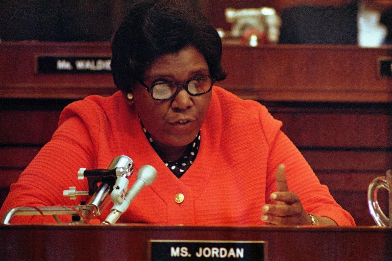 There is a case to be made that at present, admitting immigrants in lower numbers but with higher skills would benefit many black and Latino American workers. That case can be made by an immigration-reform movement that looks like Barbara Jordan. (AP Photo)