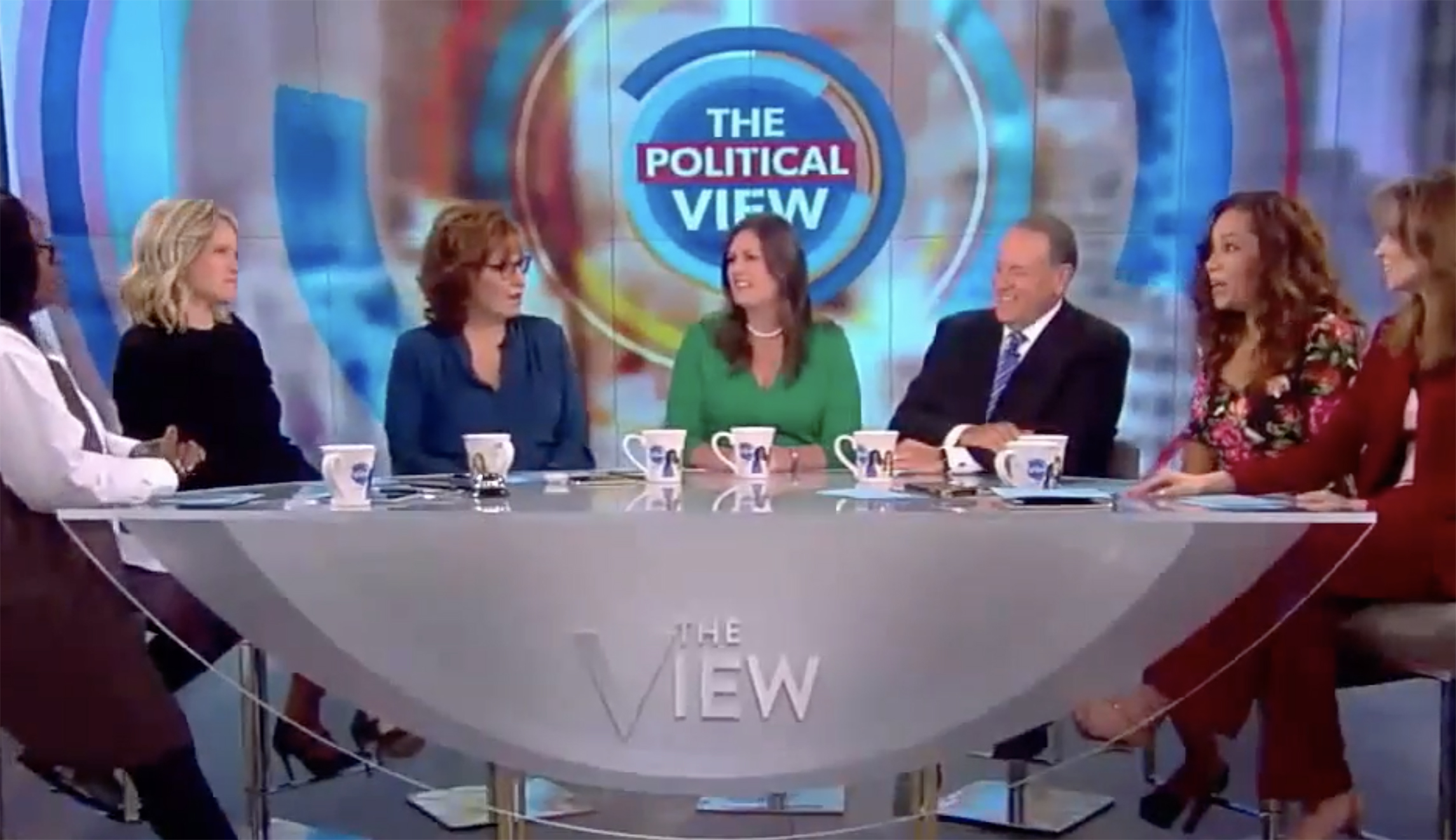 ‘The View’ asks Mike Huckabee: How do you let your daughter defend Trump?