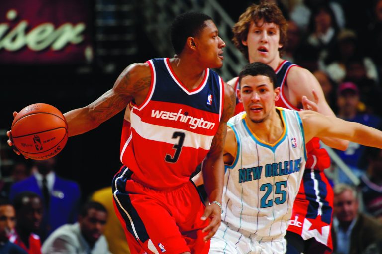 Chris Graythen/Getty Images
Wizards guard Bradley Beal is third among rookies at 13.2 points per game and fifth in assists at 2.5 per game heading into the All-Star break.