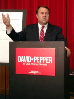 Rival candidate wants probe of DeWine bid process