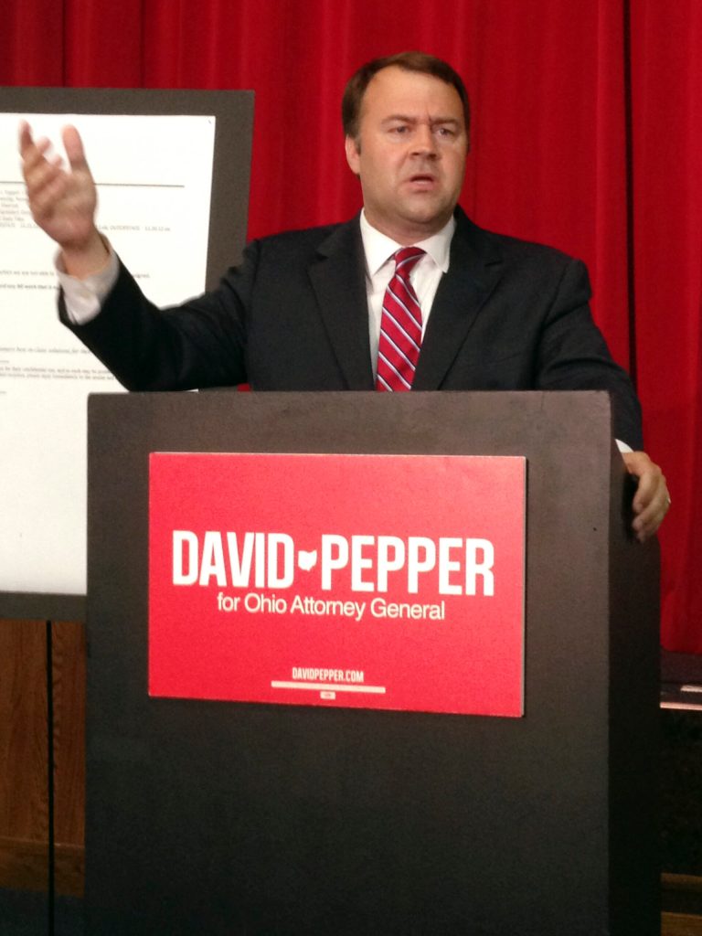 Rival candidate wants probe of DeWine bid process