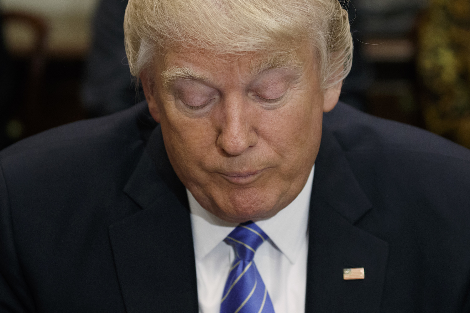 No ‘strongman,’ Trump is besieged by institutions