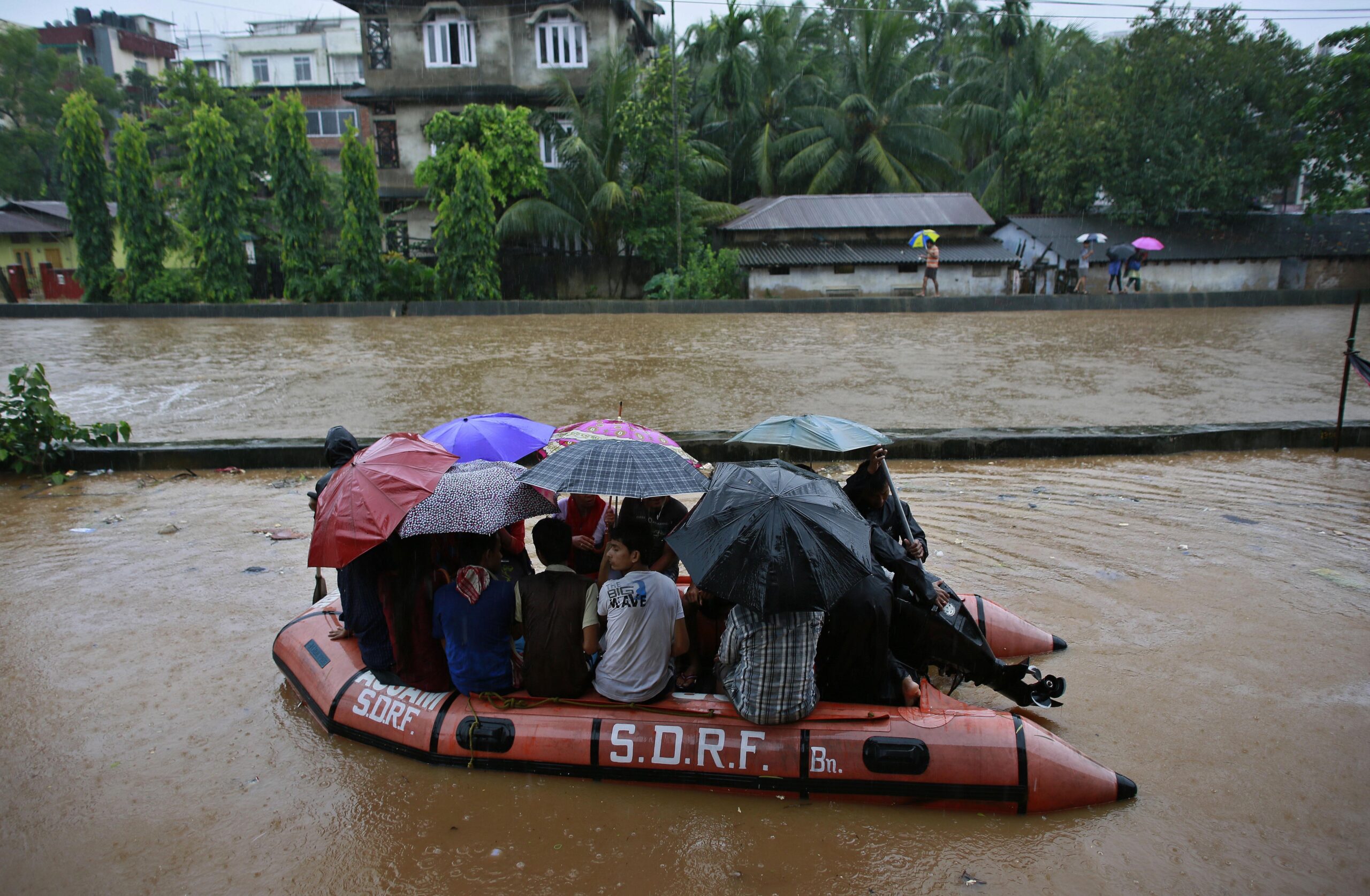 Heavy rains trigger landslides in northeast India