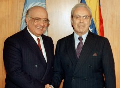 Ex-Venezuela President Lusinchi dies at 89
