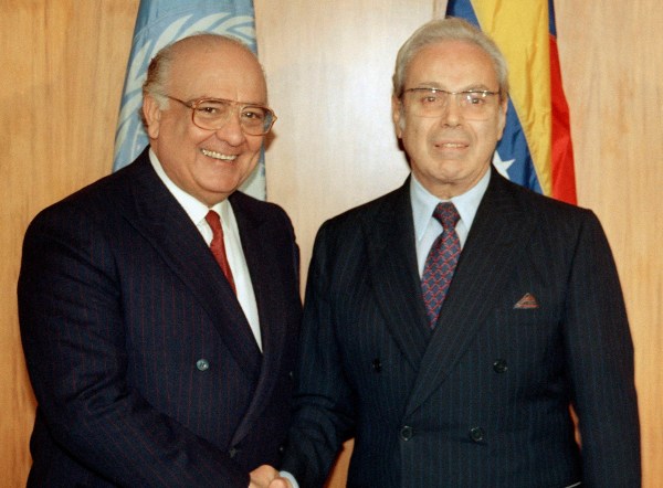 Ex-Venezuela President Lusinchi dies at 89