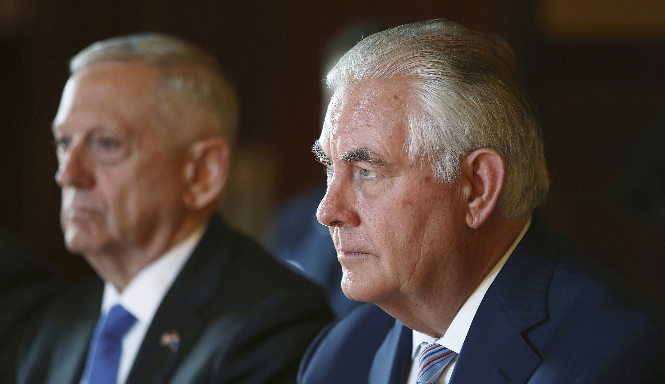 Jim Mattis and Rex Tillerson say new war authorization should have no time, geographic limits