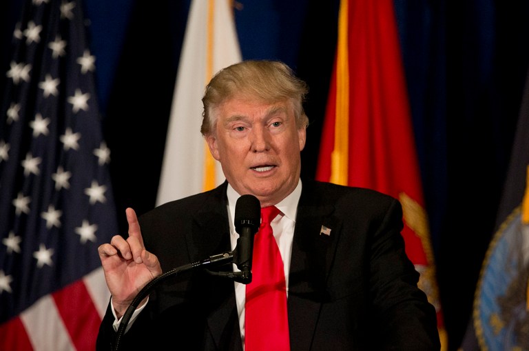 Donald Trump said, 