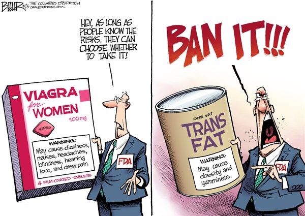 Editorial cartoon: Ban it!