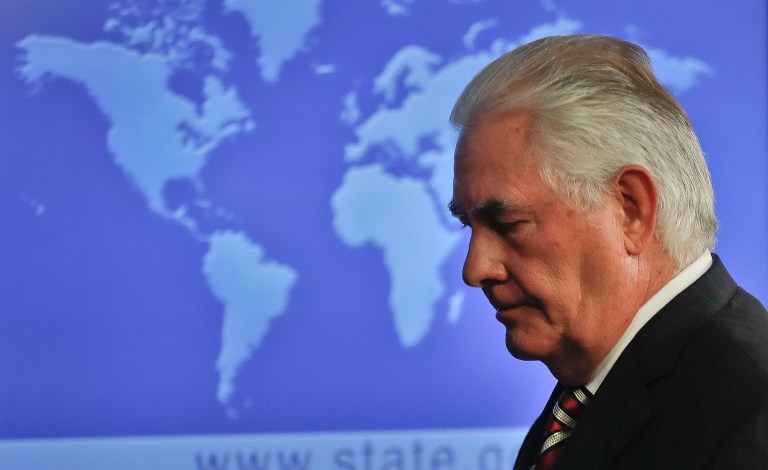 Secretary of State Rex Tillerson's team has authorized U.S. diplomats to return from the Dominican Republic and Haiti in an attempt to escape the path of Hurricane Irma. (AP Photo/Pablo Martinez Monsivais)