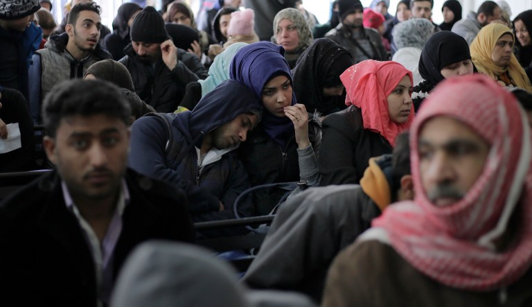 In June, the Supreme Court allowed the Trump administration to implement a 120-day suspension of most refugee admissions, but that executive order will lapse Tuesday. Trump's much lower target is expected to take hold just as the suspension ends. (AP Photo/Hassan Ammar)