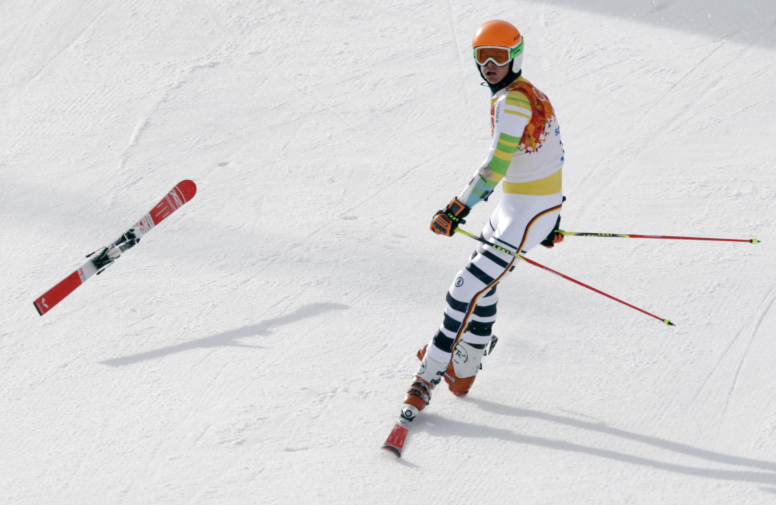 SOCHI SCENE: Hard on himself