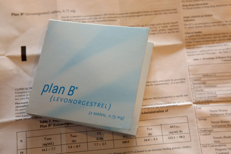 A package of Plan B contraceptive, also known as the morning after pill. (Getty Images)