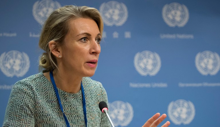 In a Facebook post Friday, Russian Foreign Ministry spokesperson Maria Zakharova said the Justice Department's decision to indict 13 Russian nationals and three Russian entities for trying to interfere in the 2016 presidential election was 