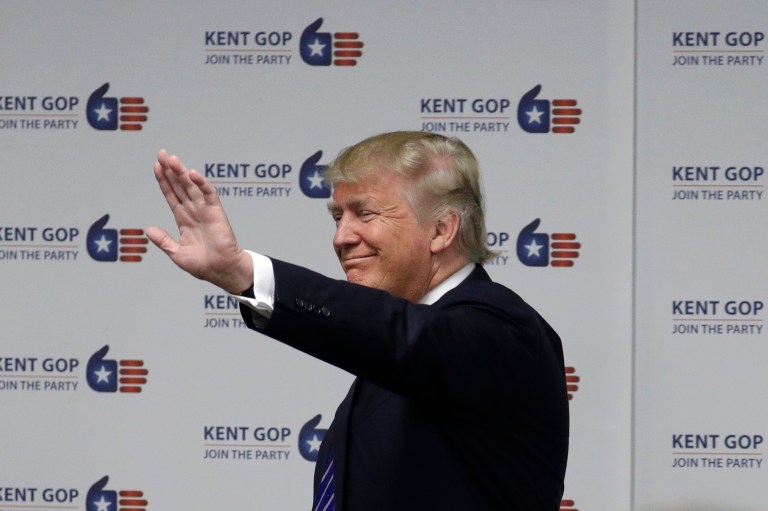 Donald Trump defended his early morning barrage of tweets Friday afternoon in a tweet saying that it is a sign that he will be awake to 