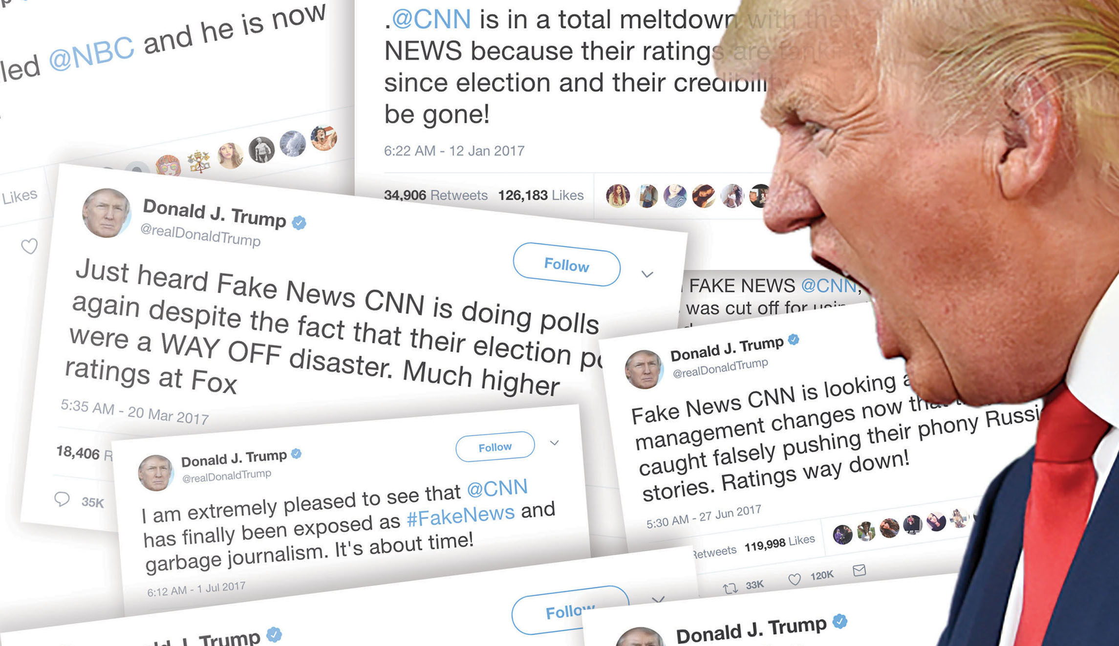 Trump hates the media, but he’s really got it in for CNN