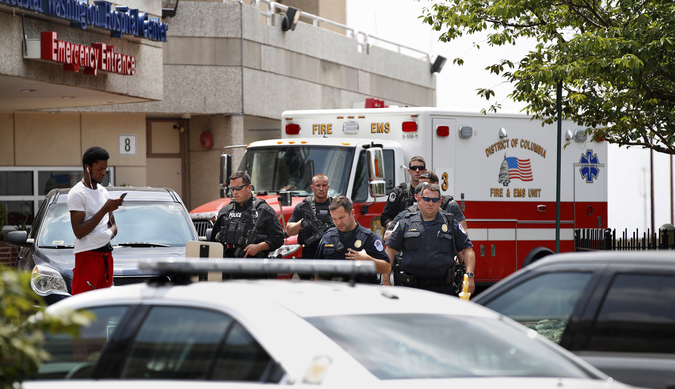 Injured officers in congressional baseball shooting are identified