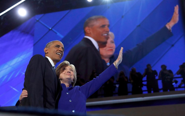 President Obama and Democratic presidential nominee Hillary Clinton will headline two of Washington's biggest minority galas next month. (AP Photo/Carolyn Kaster)