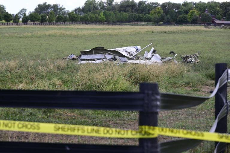 Three killed in small plane crash near Denver
