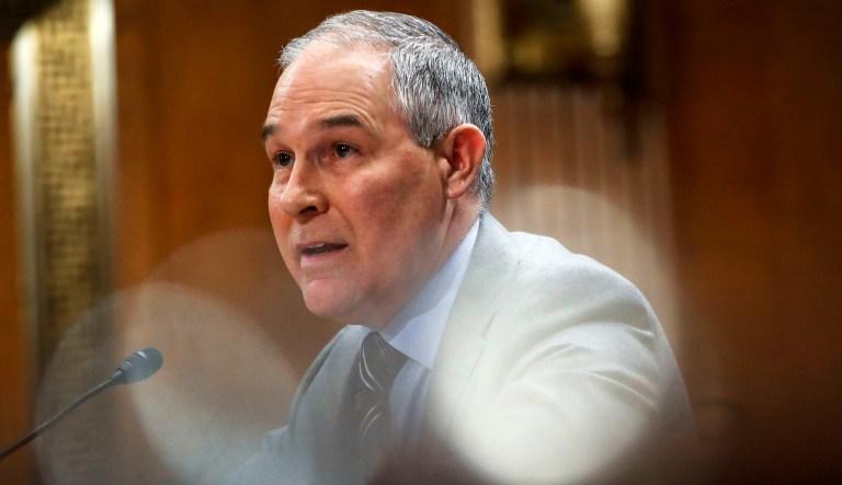 Environmental Protection Agency Administrator Scott Pruitt invited Cabinet members to a Feb. 15 meeting to discuss a strategy to update the nation's water infrastructure. (AP Photo/Pablo Martinez Monsivais)