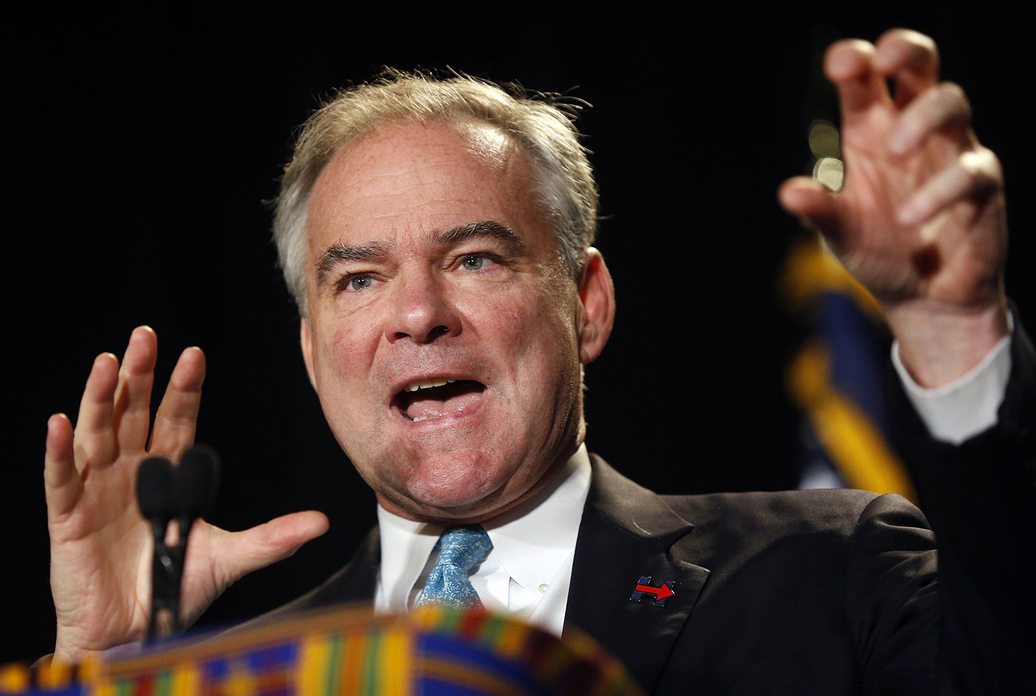 Kaine cites Benghazi to compare Clinton and Trump
