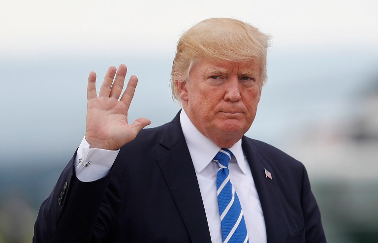 President Trump has deleted tweets in the past, including one in May when he abrutply ended an incomplete thought with 