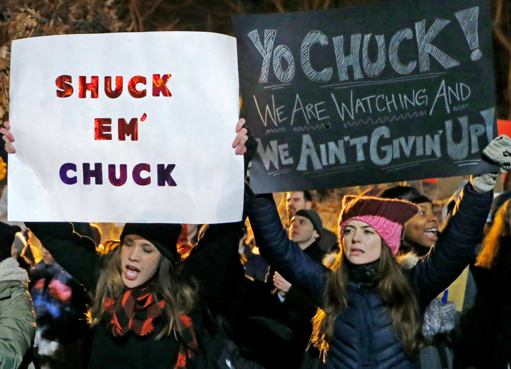 Supreme Court fight over Gorsuch puts Schumer in a bind