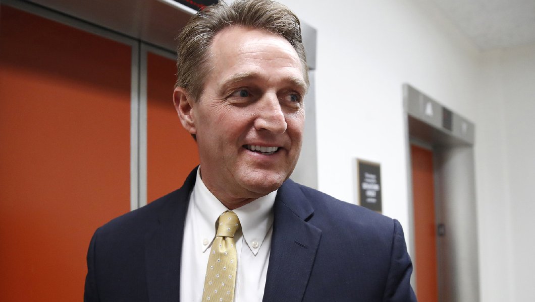 Jeff Flake believes a Republican should challenge Trump in 2020 primary