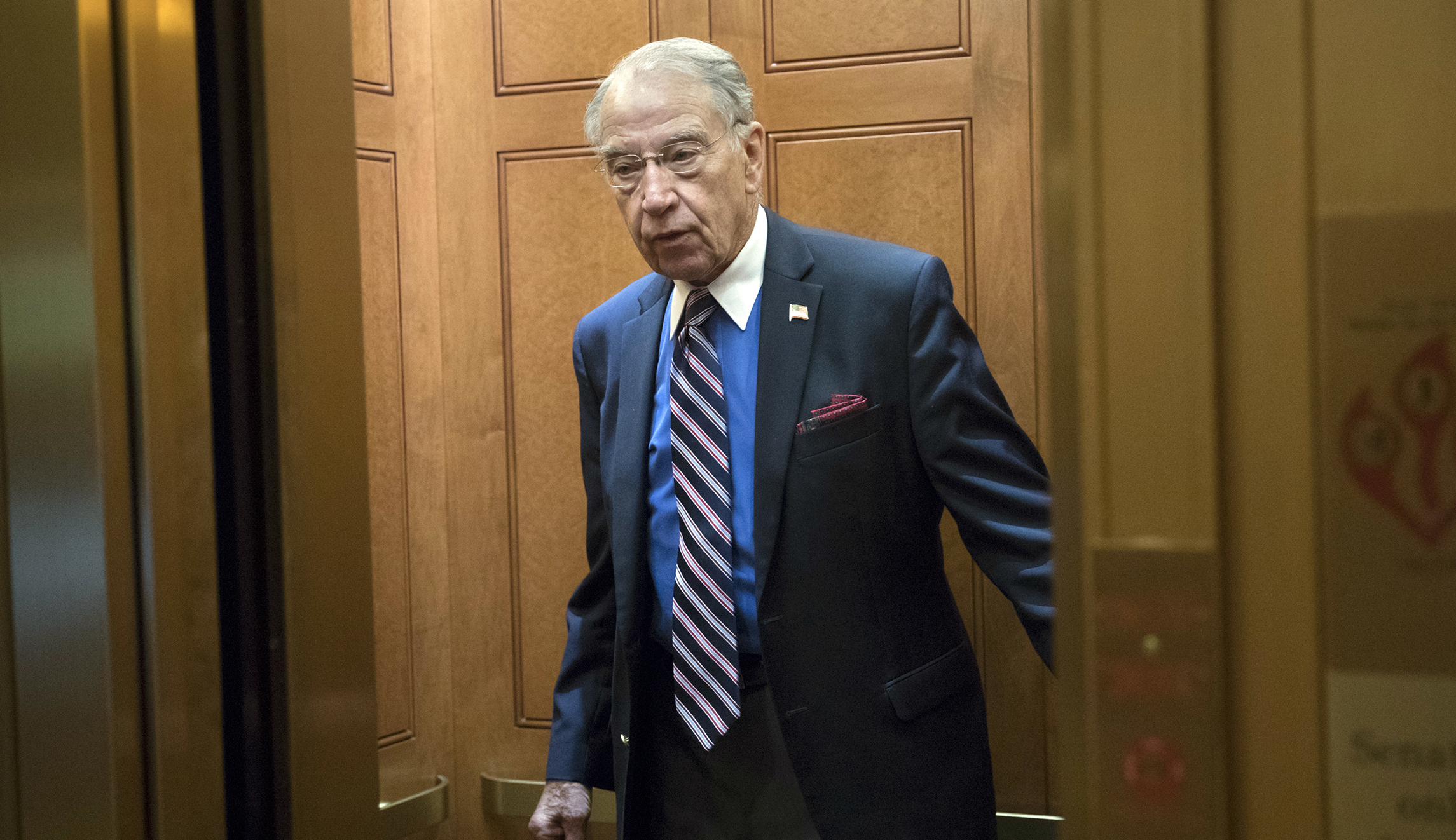 Chuck Grassley asks Trump to brief Senate Judiciary Committee on DACA deal