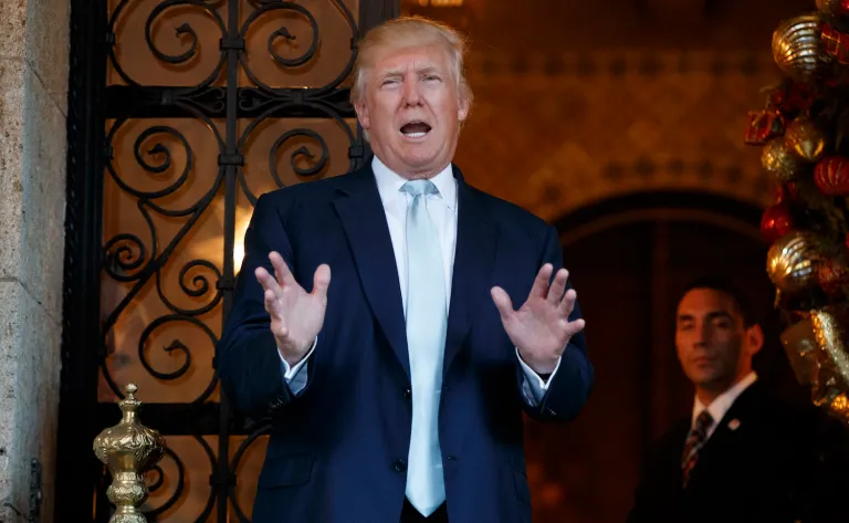 Trump didn't elaborate. (AP Photo/Evan Vucci)