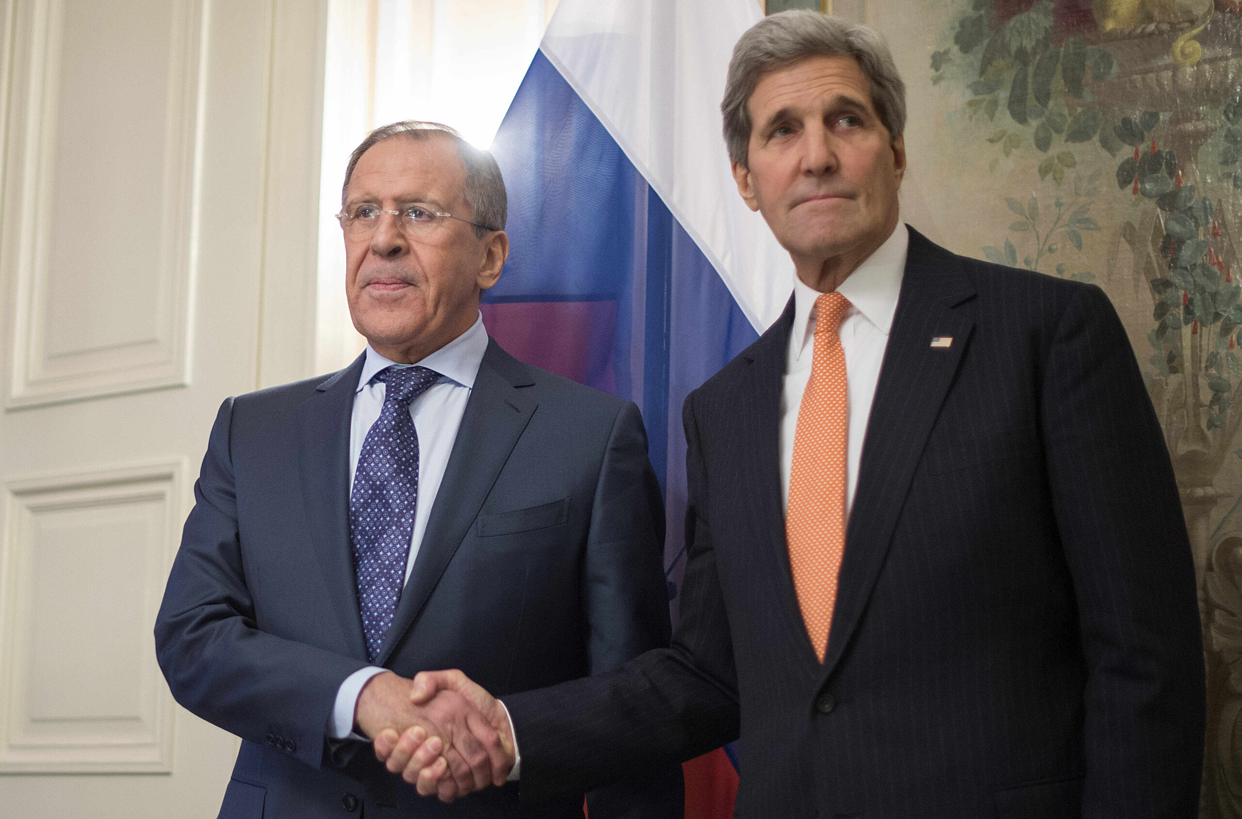 John Kerry to meet with Russia’s Vladimir Putin, Sergey Larvov Tuesday