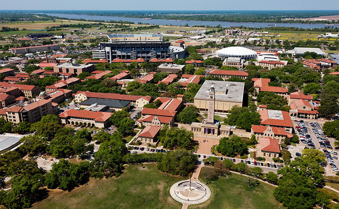 Louisiana State University was awarded a $4 million grant to acquire a new supercomputer cluster capable of making one quadrillion calculations per second. (Courtesy photo)