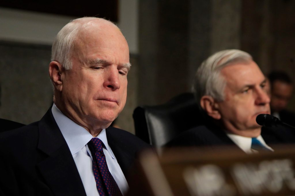 McCain: Trump scandals have reached ‘Watergate size and scale’