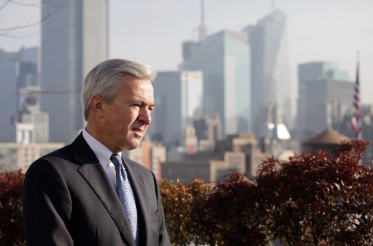   In this Monday, Dec. 3, 2012, photo, John Stumpf, Chairman, President and CEO of Wells Fargo, talks during an interview, in New York. Stumph, one of the few CEOs who kept his job as peers fell after the 2008 financial crisis, is a strategist who expanded his company while others shrank theirs. Stumph says Wells Fargo's vanilla business model of making loans and taking deposits has kept it above the fray while exotic derivatives and other risky practices have bludgeoned rivals. (AP Photo/Mark Lennihan)  