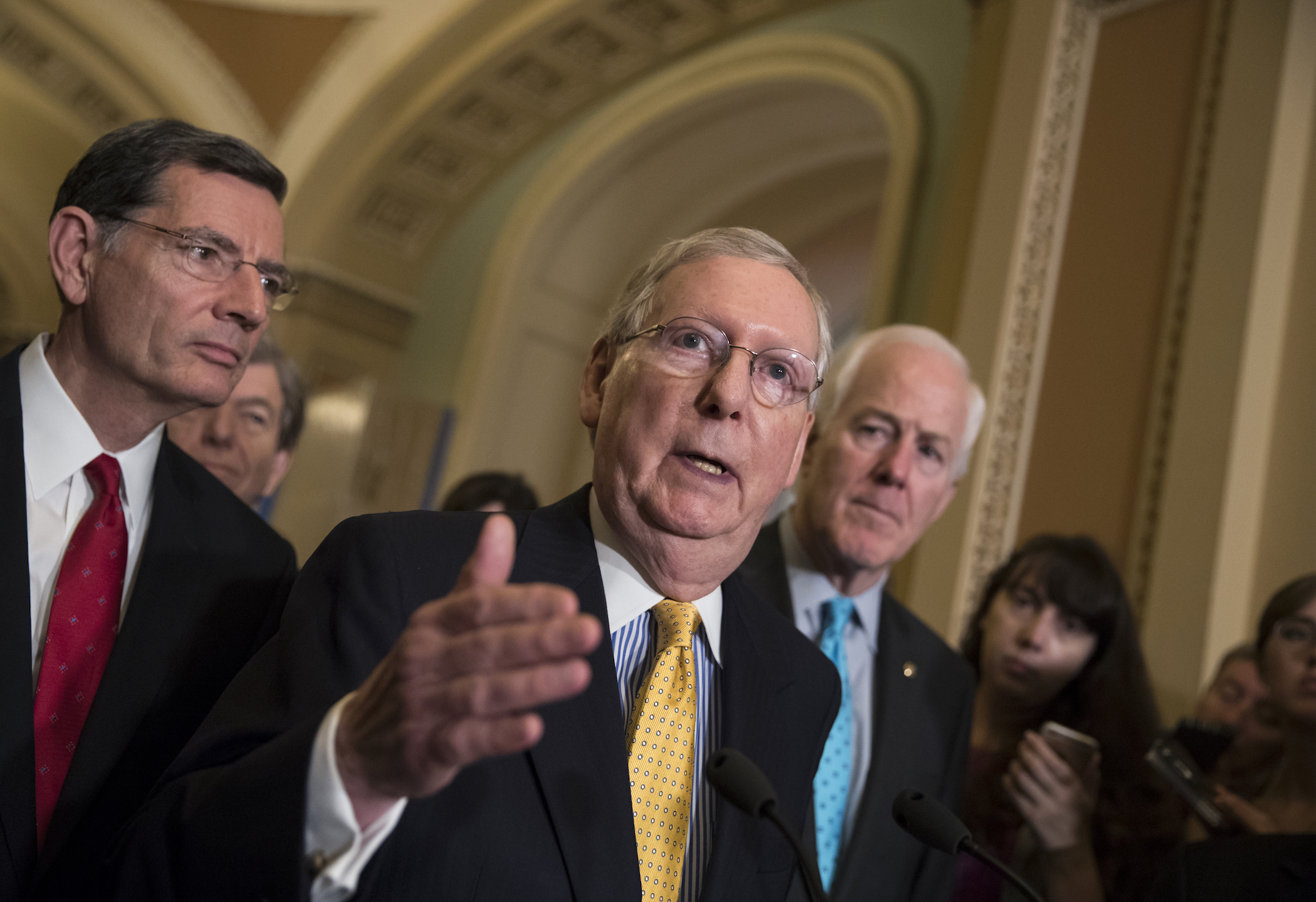 Senate GOP leaders aiming for healthcare vote next week