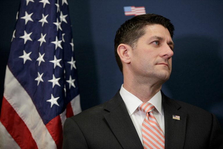 A reporter had actually used bad language, not Paul Ryan. (AP Photo/J. Scott Applewhite)