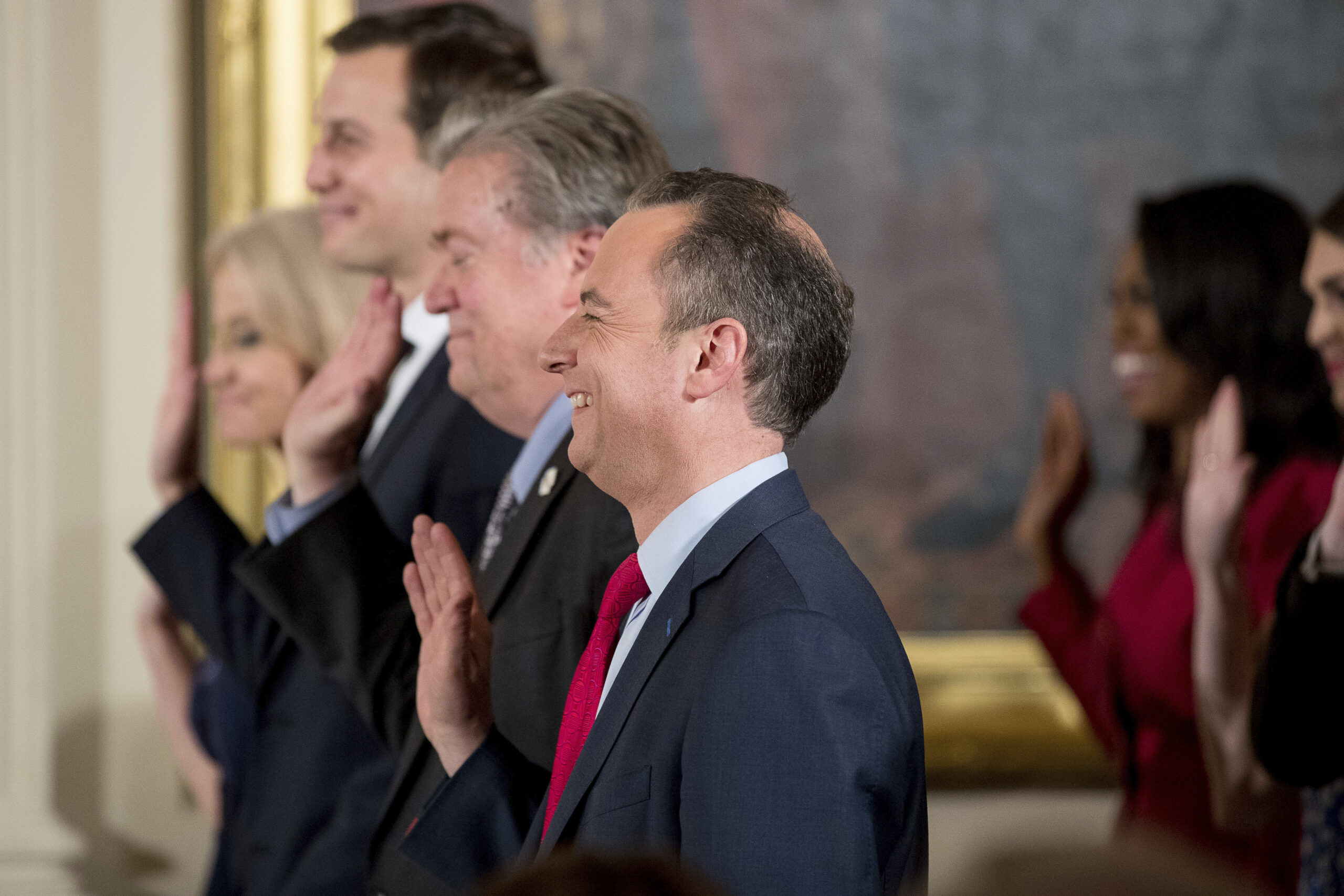 Some top White House aides have RNC email accounts