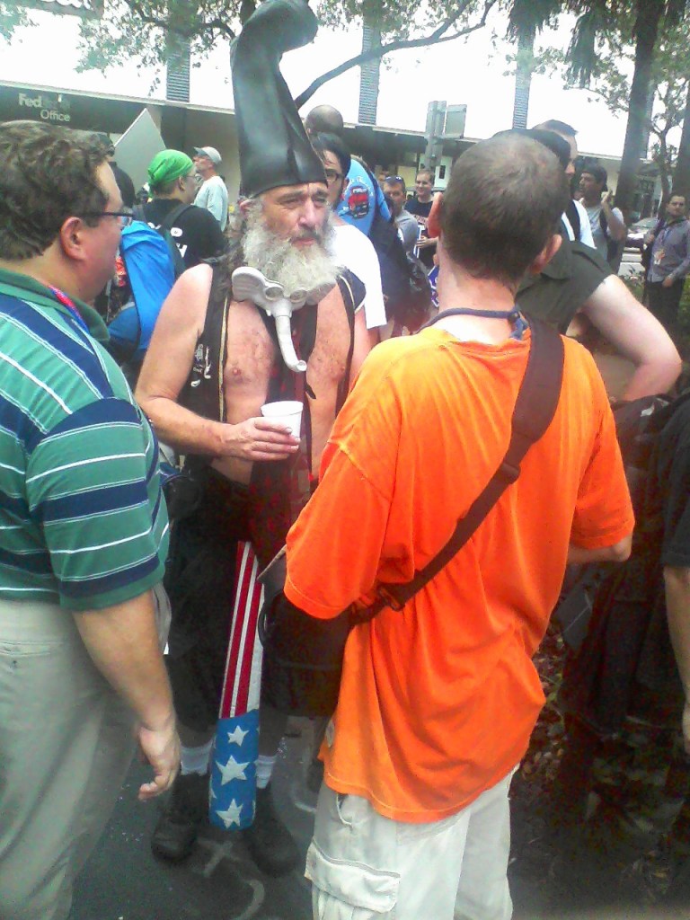 Live with Vermin Supreme at the RNC convention