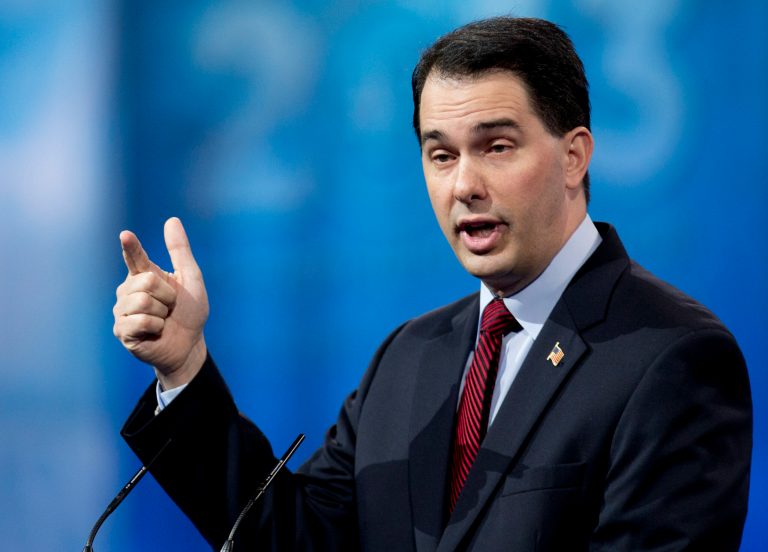 Gov. Scott Walker, R-Wis., cautioned Republicans not to appear gleeful of Obamacare's problems given the real world impact on Americans. (AP File)
