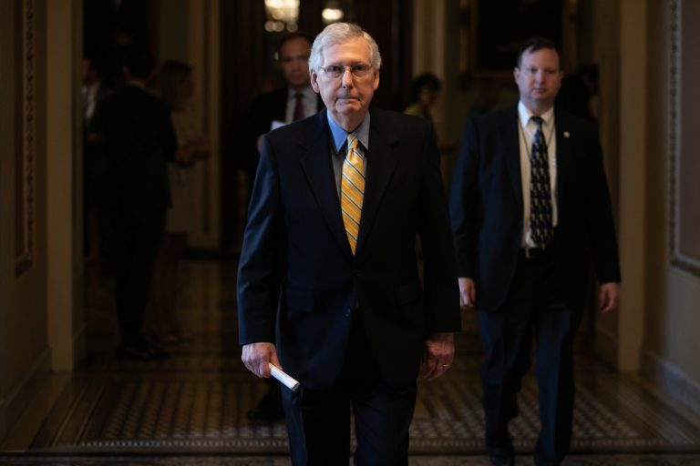 McConnell says he and Trump haven’t spoken in more than a year