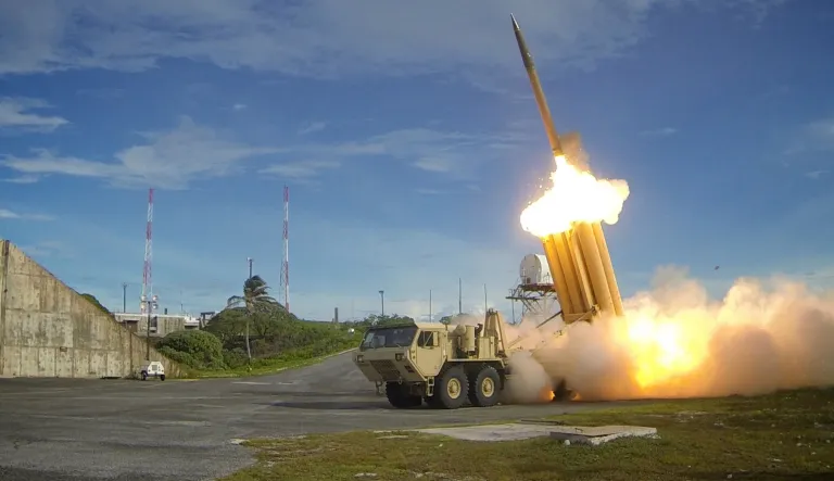 The ground-based THAAD [Terminal High Altitude Area Defense] system is 15 for 15 in tests against mock North Korean-style medium range missiles. (Photo Credit: Missile Defense Agency)