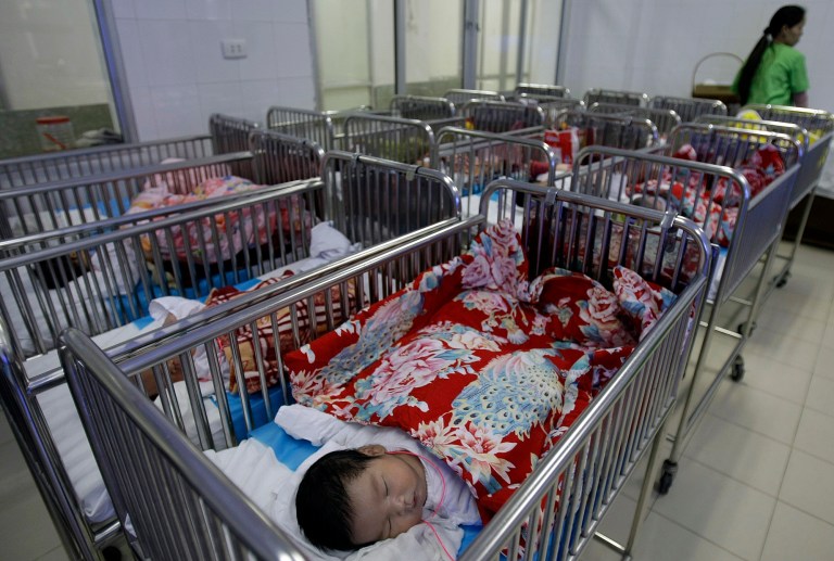 As in China, Vietnam's population control regime has been a victim of its own success. (AP Photo)