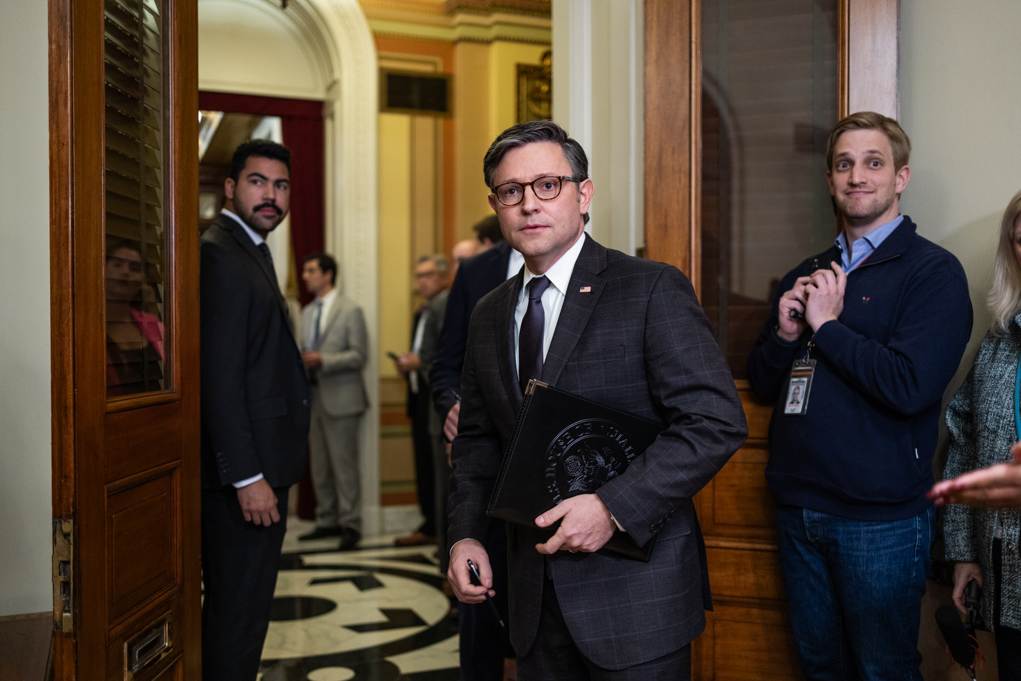 Johnson faces first test in averting shutdown amid conservative resistance