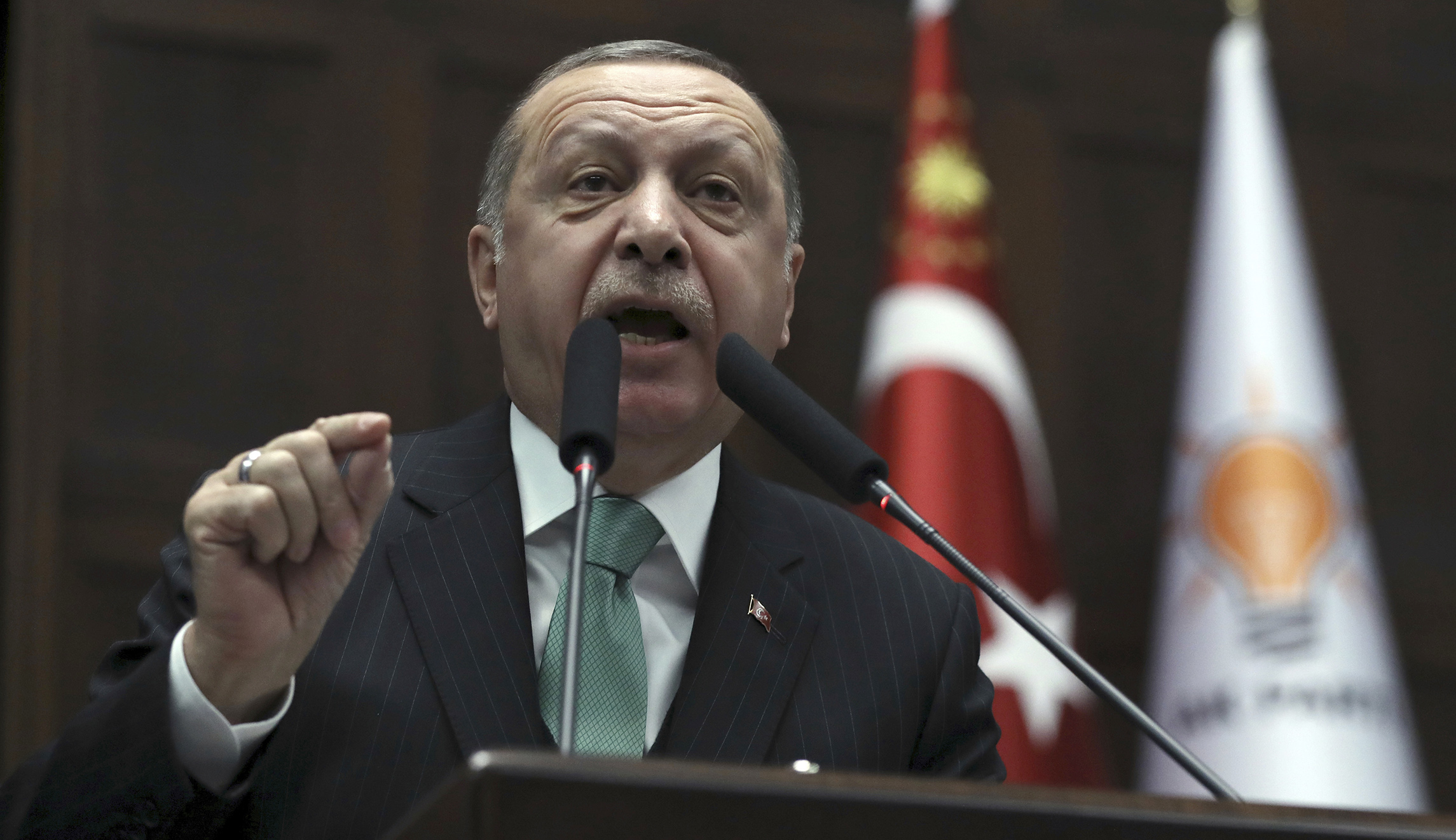 Recep Tayyip Erdogan threatens US forces with ‘Ottoman slap’