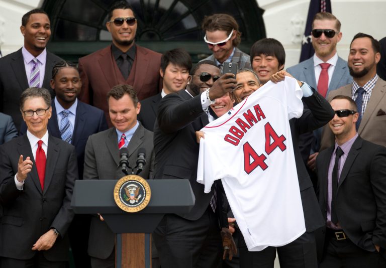 Boston Red Sox designated hitter David 