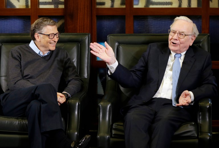 The billionaires' approach to immigration is interesting, but their background's skew their image. (AP Photo/Nati Harnik)