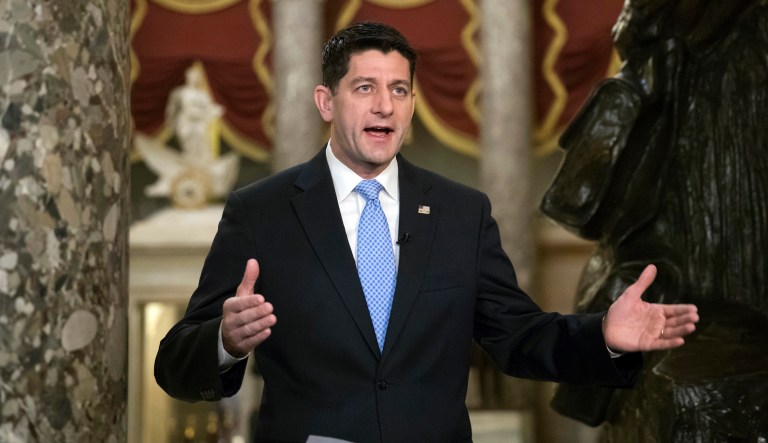 House Speaker Paul Ryan's super PAC revealed that polling in 52 of 69 potentially competitive House districts found that the Republican tax overhaul remains unpopular with voters. In 50 of those districts, a plurality of voters believe the new law will raise their taxes. (AP Photo/J. Scott Applewhite)